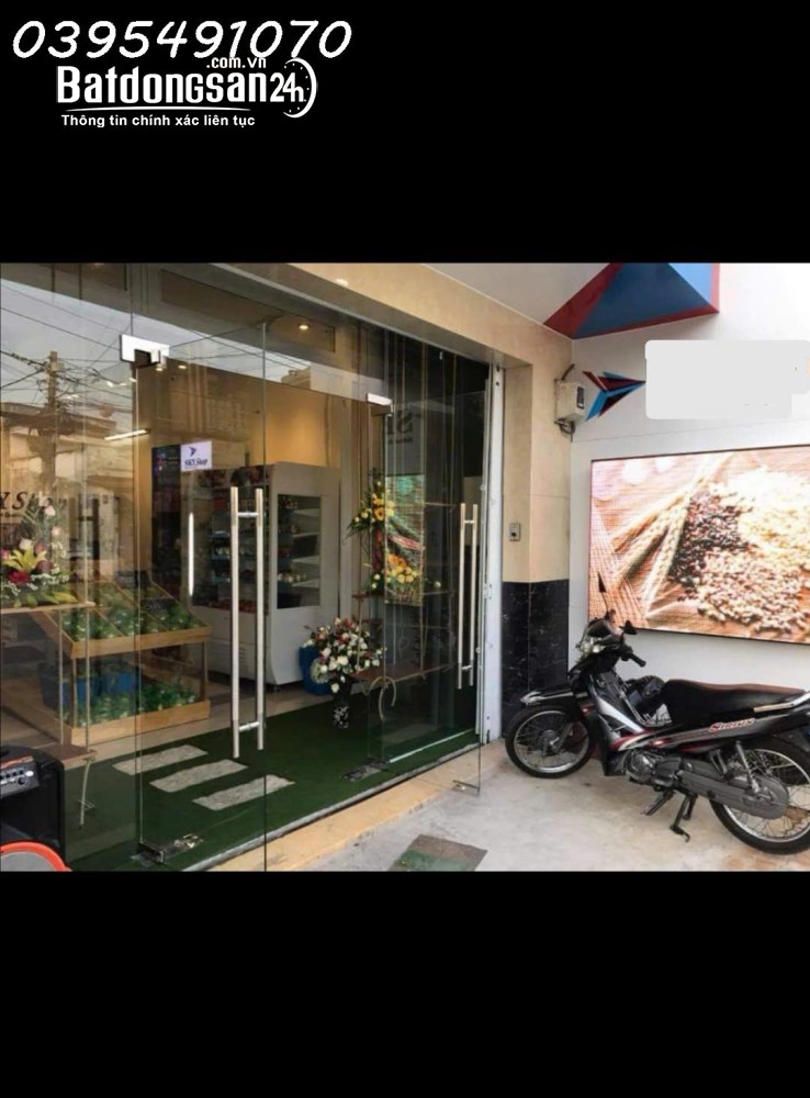 Cho thuê mặt bằng 40m2 ngay trung tâm thị trấn Hóc Môn, thuận tiện kinh doanh đa ngành nghề.