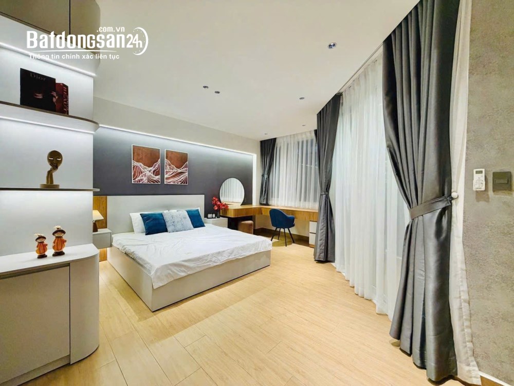 HẺM XE HƠI THÔNG, CĂN GÓC 51M2, 6 TẦNG THANG MÁY, TIỆN MỞ VP CTY,SPA, GẦN CHỢ THẠCH Đ