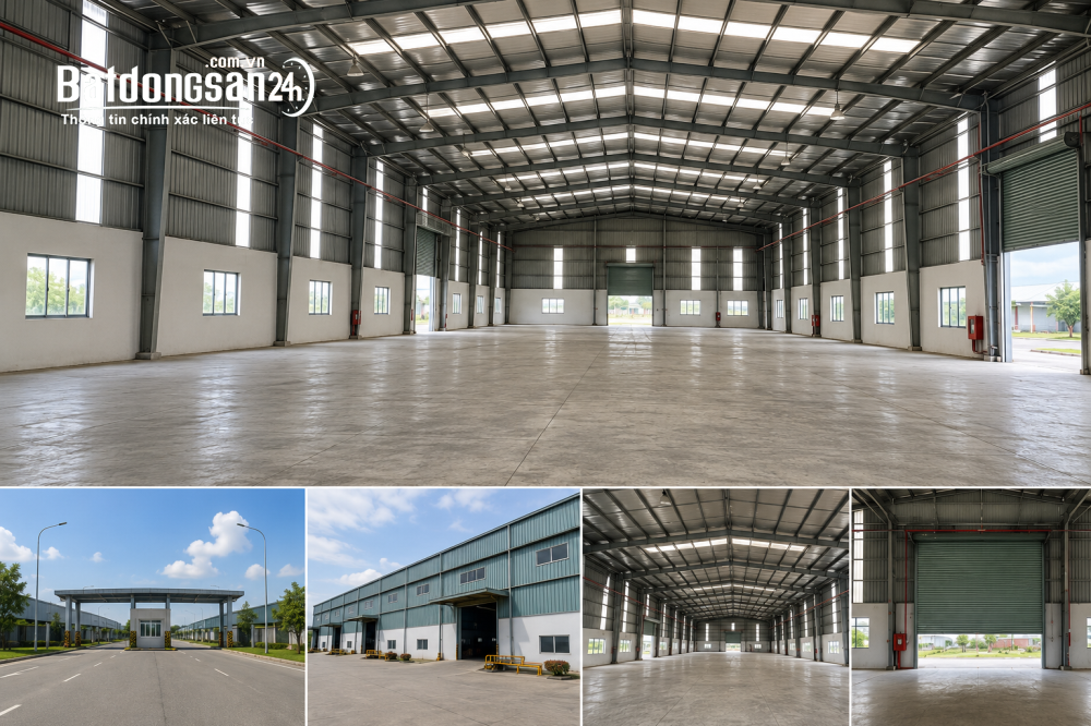 Cho thuê nhà xưởng 3.500m² tại KCN Hòa Cầm, Phường Cẩm Lệ, TP. Đà Nẵng – vị trí trung tâm.