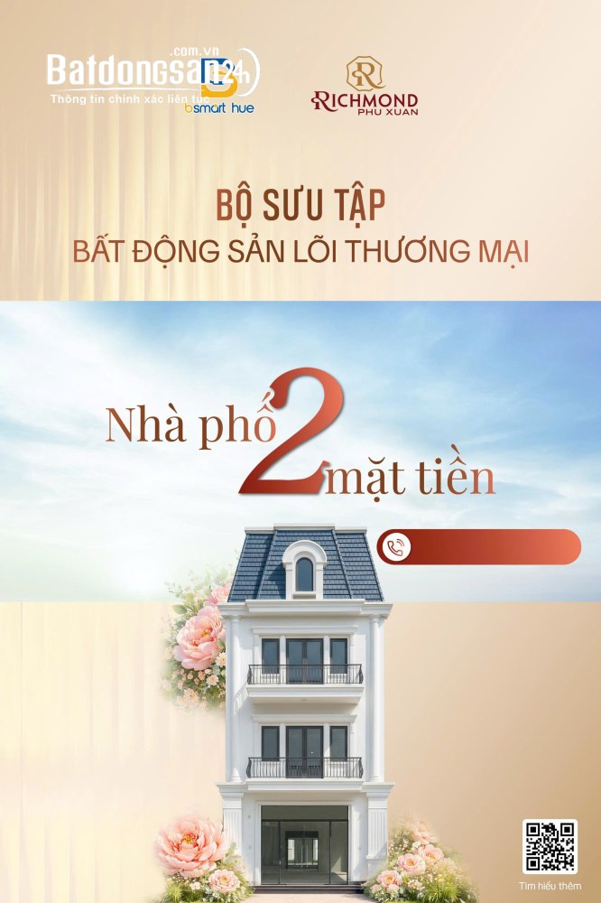 Richmond Phú Xuân – Định vị lợi nhuận, an cư và đầu tư hiệu quả, Phường Phú Xuân (TP Huế cũ).