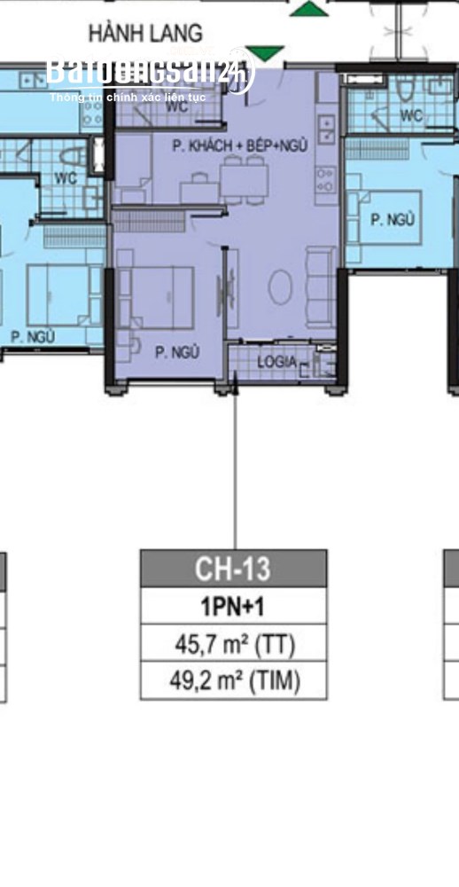 Căn 1N+1 Metropolitan, tòa PR6 – Tầng 37 – View đẹp – Giá 3,15 tỷ.