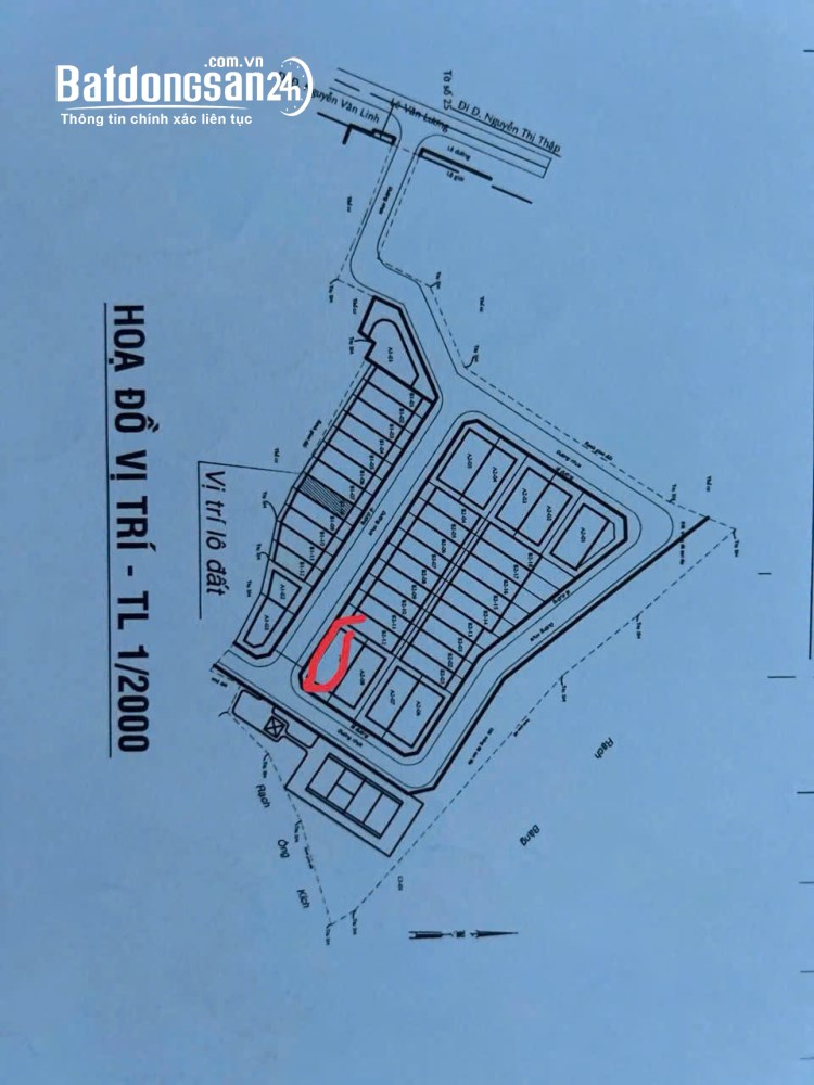 Bán đất góc 2 mặt tiền khu Tân An Huy, Quận 7 – Diện tích 211m2 – giá 26 tỷ.