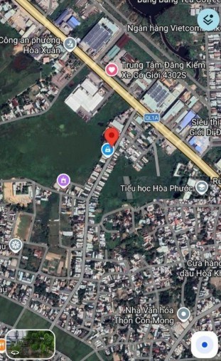 Đất mặt tiền đường Quang Châu, Hòa Xuân, Đà Nẵng, 110m², 3.9 tỷ, ngay cổng thôn.