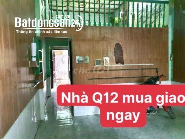 Bán nhà 44,4m2, An Phú Đông, quận 12, giá 2,95 tỷ - Khu dân trí cao, an ninh..