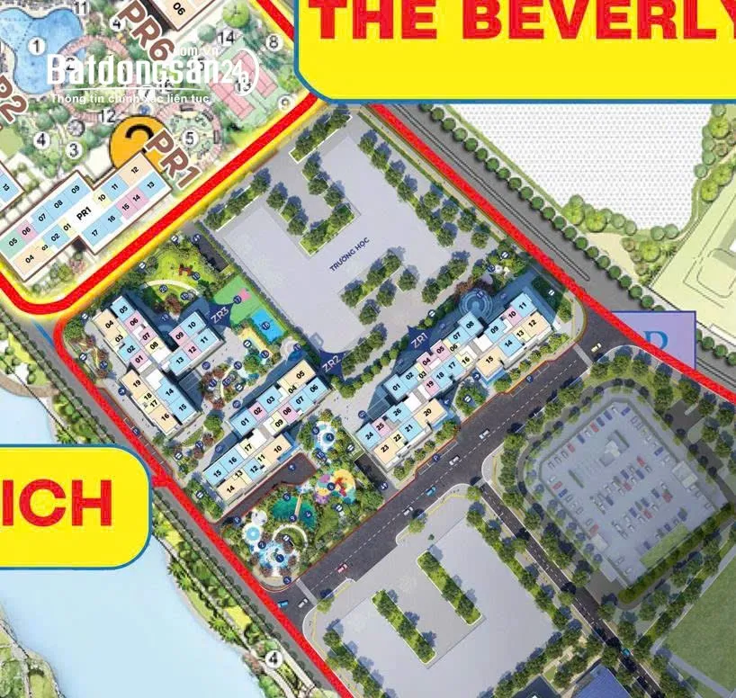 Băn hộ 2 phòng ngủ tại phân khu The Zurich, Vinhomes Ocean Park 1, diện tích 53,6m2, giá 4,06 tỷ.