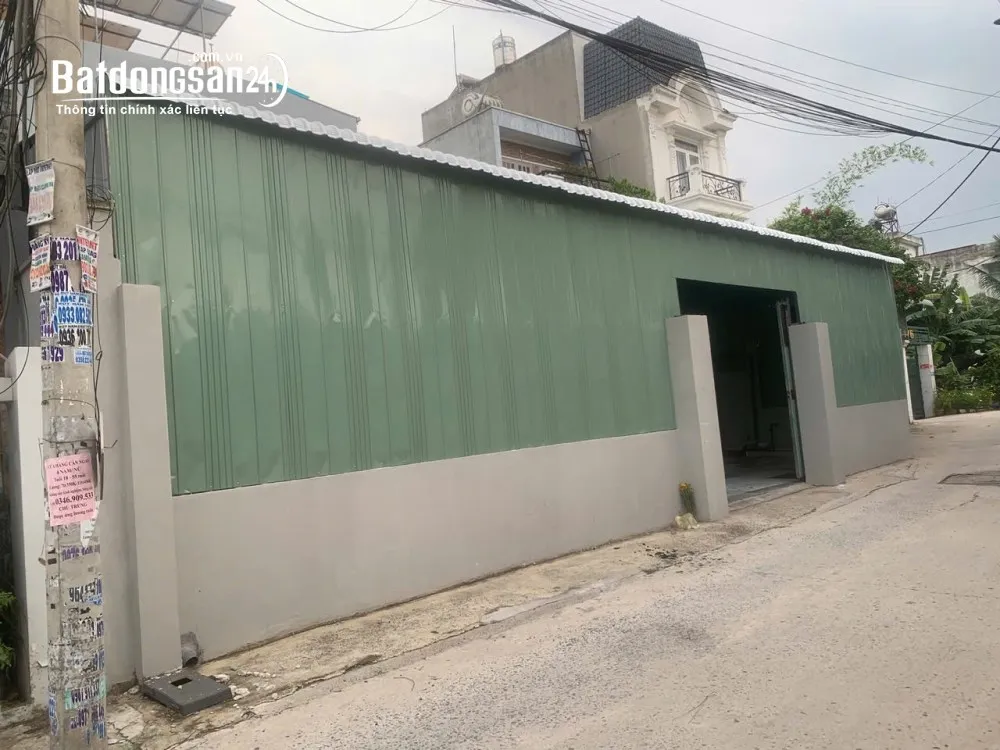 Cho thuê kho xưởng Thạnh Xuân 25, Quận 12, diện tích 220m2, giá 15 triệu/tháng.