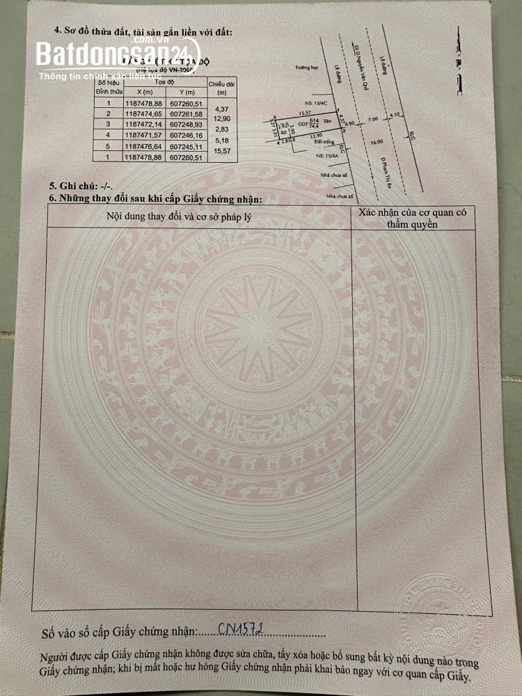 Bán đất mặt tiền đường 16m, Quận 7 - Vị trí vàng để kinh doanh.
