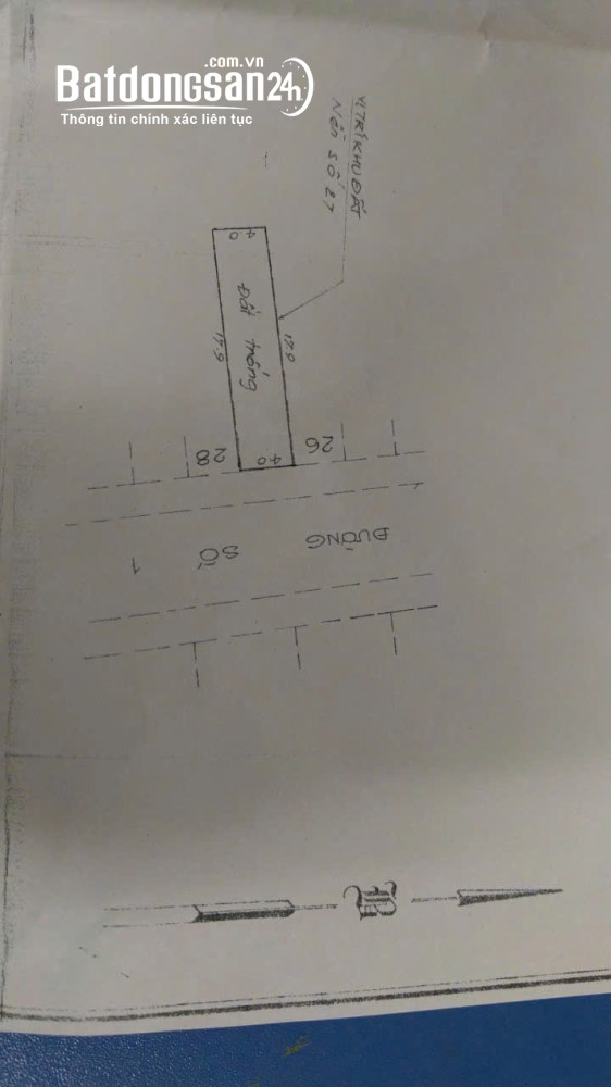 Bán đất mặt tiền đường 16m, Quận 7 - Vị trí vàng để kinh doanh.