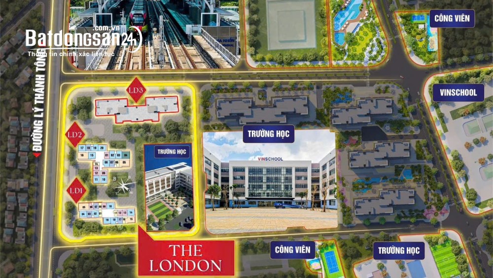 Bán căn hộ 1PN tại phân khu The London, Vinhomes Ocean Park, giá 2,75 tỷ.