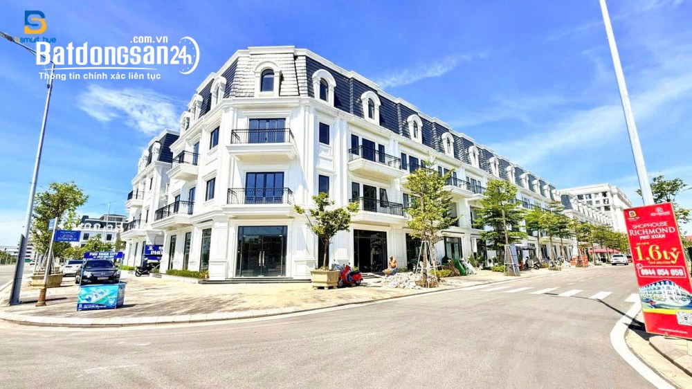 Bán shophouse Phú Xuân City, mặt tiền Võ Nguyên Giáp, Huế - 4 tầng, thang máy.