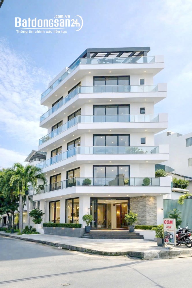 Cho thuê tòa nhà mới 6 tầng, thang máy tại Mai Văn Vĩnh, Quận 7 - Góc 2 mặt tiền cực đẹp.
