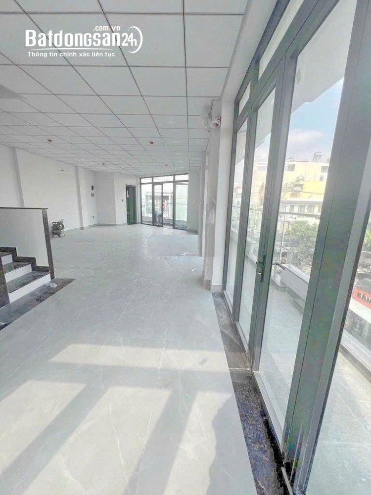Cho thuê tòa nhà mới 6 tầng, thang máy tại Mai Văn Vĩnh, Quận 7 - Góc 2 mặt tiền cực đẹp.