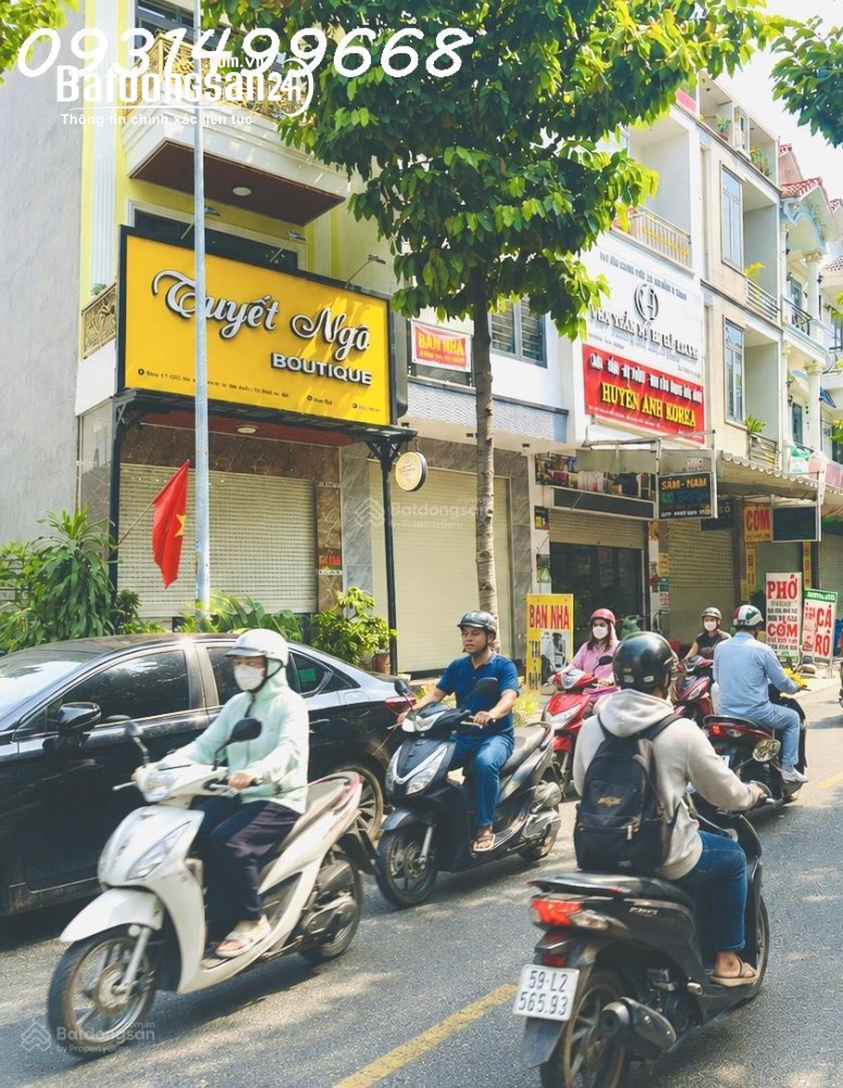 Bán nhà mặt tiền đường D, phường Thuận Giao, Thuận An, 72m2, giá 5,49 tỷ.