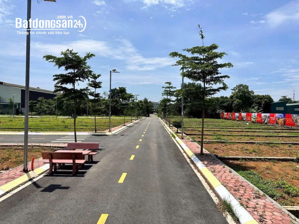Bán đất nền 100m2 Hòa Lạc, full thổ cư, giá nhỉnh 2 tỷ.