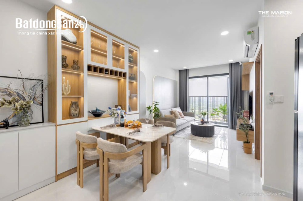 Bán căn hộ The Maison, Thủ Dầu Một, diện tích 70m2, giá từ 2,4 tỷ.