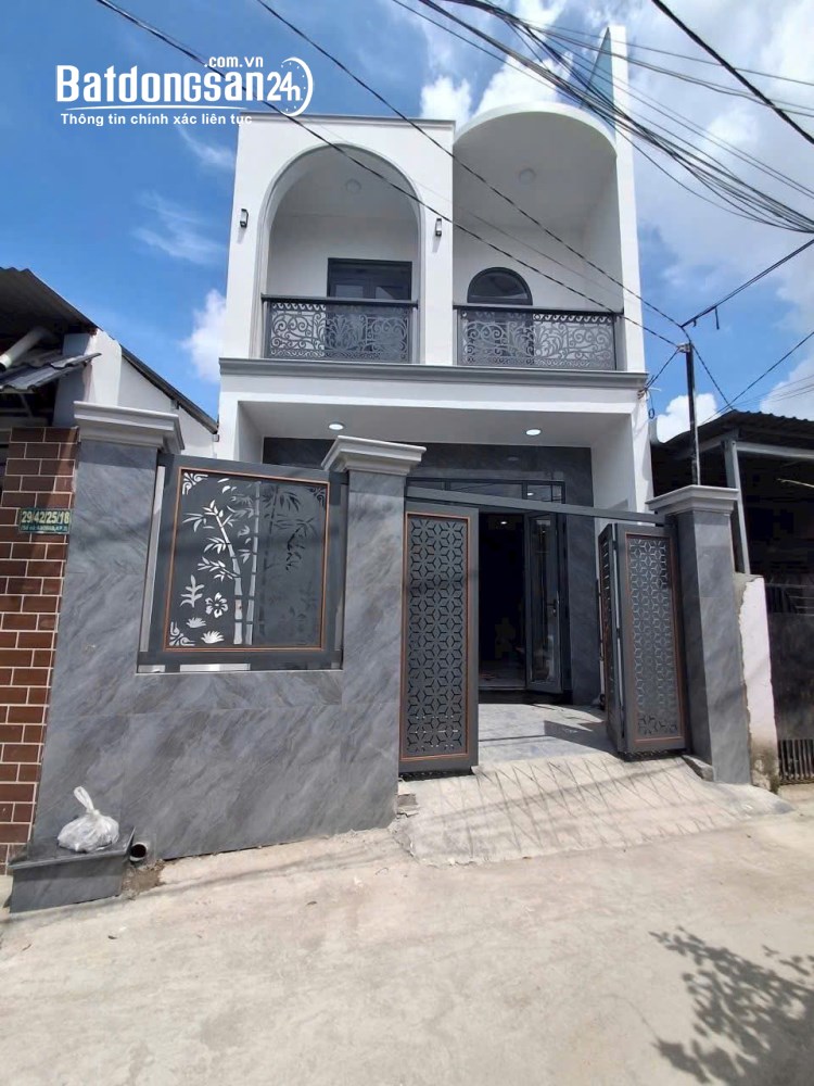 Bán nhà 1 trệt 1 lầu, 75m2, sổ hồng hoàn công tại phường Biên Hòa, Đồng Nai.