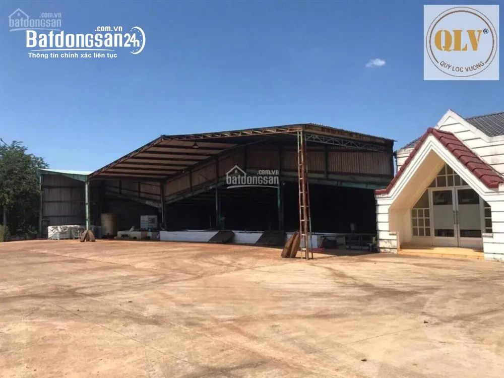 Bán nhà máy chế biến mủ cao su diện tích 20.000m2, mặt tiền ĐT741, Phú Riềng, Bình Phước.