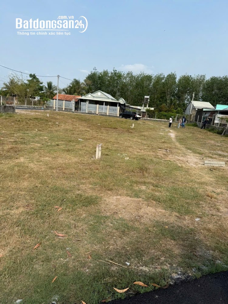 Bán đất thổ cư 100m2 ngay chợ Trung Lập Thượng, Củ Chi – Đường nhựa 7m.