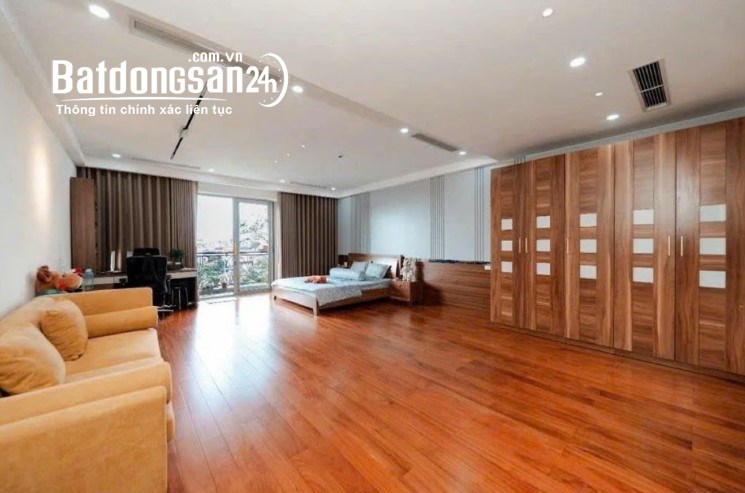 Bán siêu phẩm biệt thự Bồ Đề, Long Biên – 106m2, 7 tầng view hồ, nội thất hoàng gia.
