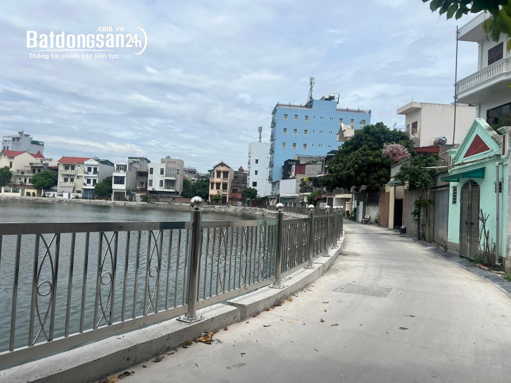 Bán lô đất mặt hồ Bình Minh, phường Lê Thanh Nghị, thành phố Hải Dương – Diện tích 109m2.