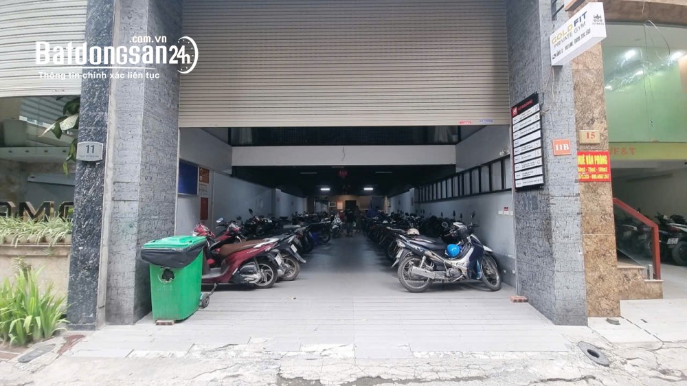 Cho thuê văn phòng 100m2 mặt ngõ Thái Hà, Đống Đa - Sàn vuông vắn, giá 23 triệu/th.