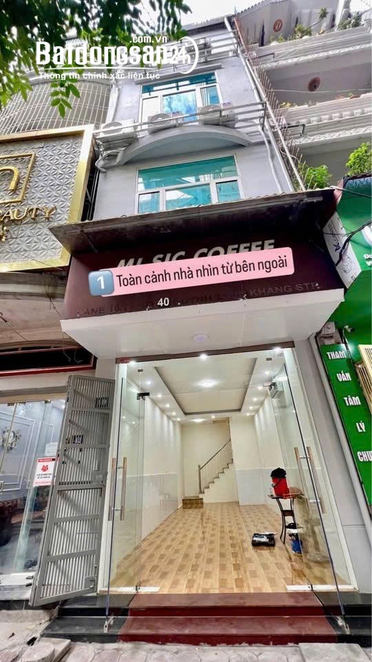 Cho thuê nhà nguyên căn mặt ngõ 16 Huỳnh Thúc Kháng, Đống Đa - 50m2, phù hợp ở và kinh doanh.