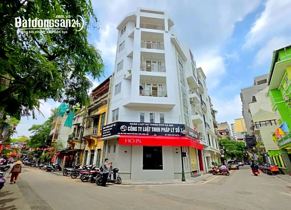 Bán tòa nhà 6 tầng mặt phố Hàng Bún, Ba Đình - Lô góc 2 mặt thoáng, kinh doanh đẳng cấp.
