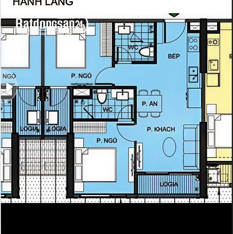 Bán căn hộ ZR1xx17, diện tích 53,7m² tại phân khu The Zurich, Vinhomes Ocean Park.