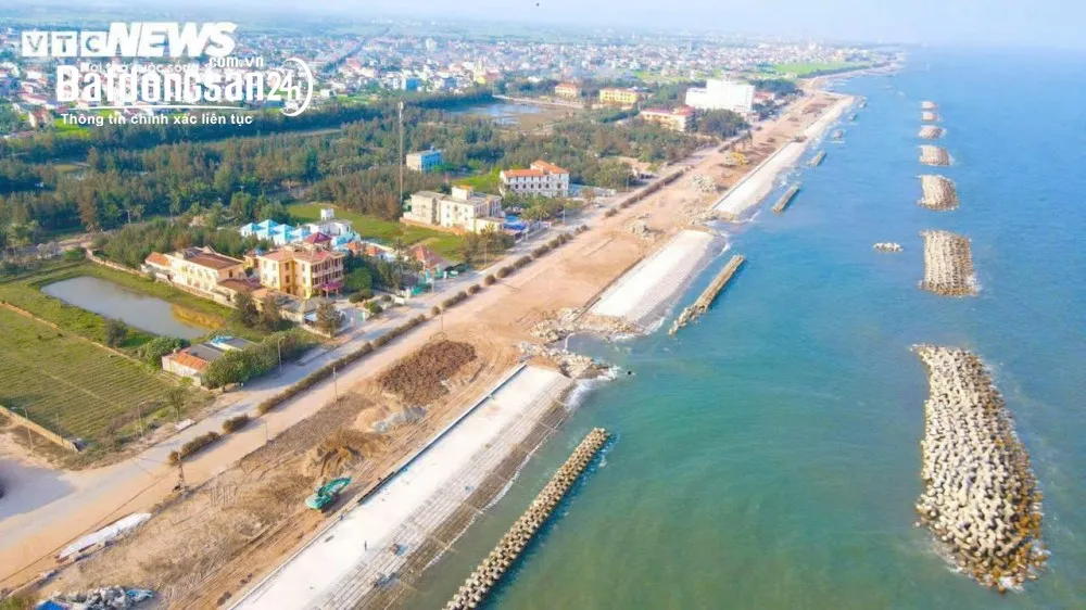 Bán đất gần biển, trục chính kinh doanh, Thịnh Long, Hải Hậu, Nam Định - Diện tích 80m², giá 1,2 tỷ.