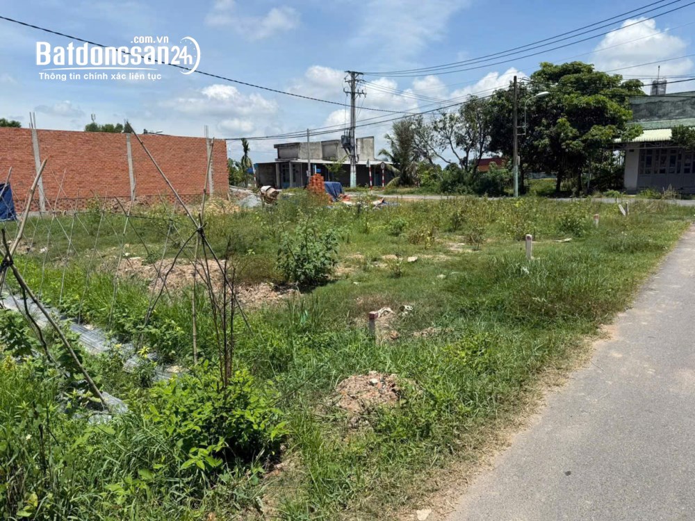 Bán đất tại đường Basa, xã Tân An Hội, huyện Củ Chi - Diện tích 100m2, xe hơi vào tận nơi.