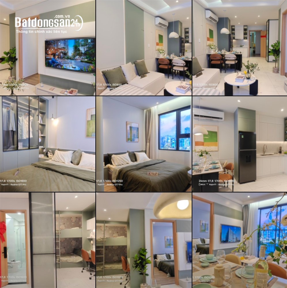 Căn hộ 1PN+1 tại tòa C1.3, Đức Hòa, Tây Ninh - DT 51.2m², giá 1.693 tỷ, cam kết thuê 6%/năm.