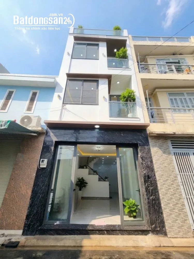 Bán nhà đường Lương Thế Vinh, Phú Thạnh, Tân Phú, 49m2, 1 trệt 2 lầu sân thượng, HXT, giá tốt.