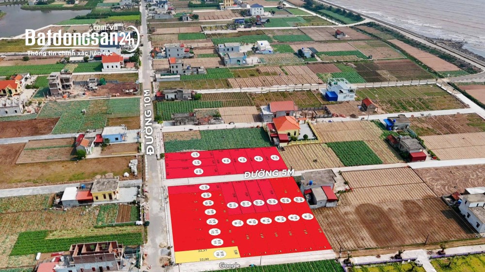 Bán đất biển Thịnh Long, giá chỉ 950 triệu, vị trí tiềm năng tại khu kinh tế Ninh Cơ, Tỉnh Ninh Bìn