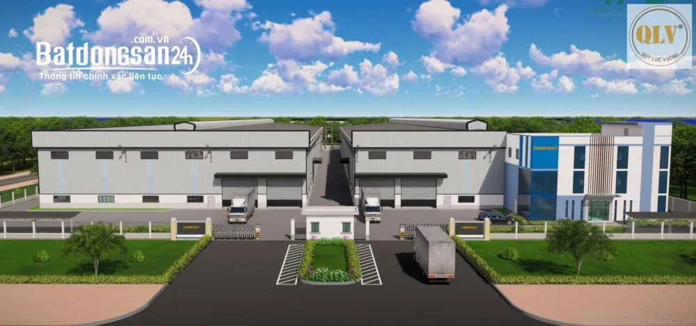 Cho thuê nhà xưởng KCN Minh Hưng, Bình Phước, tổng diện tích xây dựng 15.235m2.