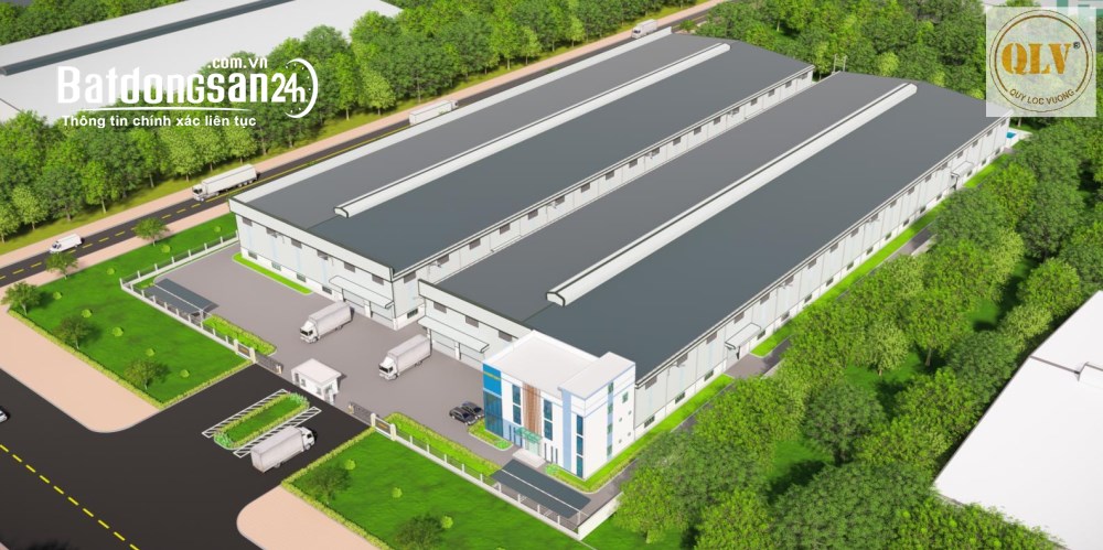 Cho thuê nhà xưởng KCN Minh Hưng, Bình Phước, tổng diện tích xây dựng 15.235m2.