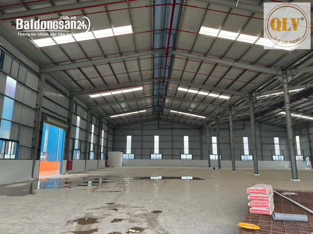 Cho thuê nhà xưởng KCN Bàu Bàng, Bình Dương – Diện tích 7.200m² – Hạ tầng hoàn chỉnh.