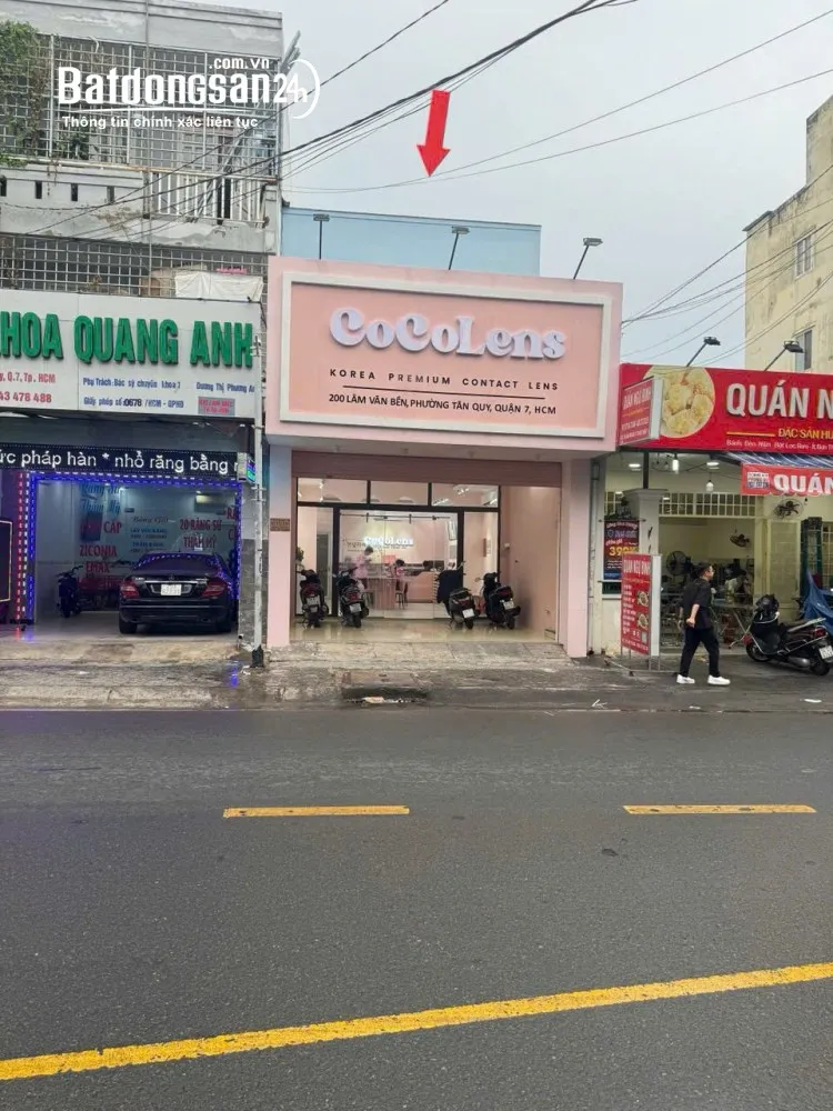 Cập nhật nhà mặt tiền Lâm Văn Bền - Quận 7, khai thác cho thuê cao.