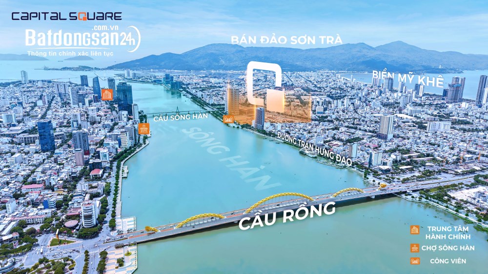 Capital Square BRG Đà Nẵng – Tọa độ vàng bên sông Hàn, khẳng định vị thế chủ nhân tinh tế.