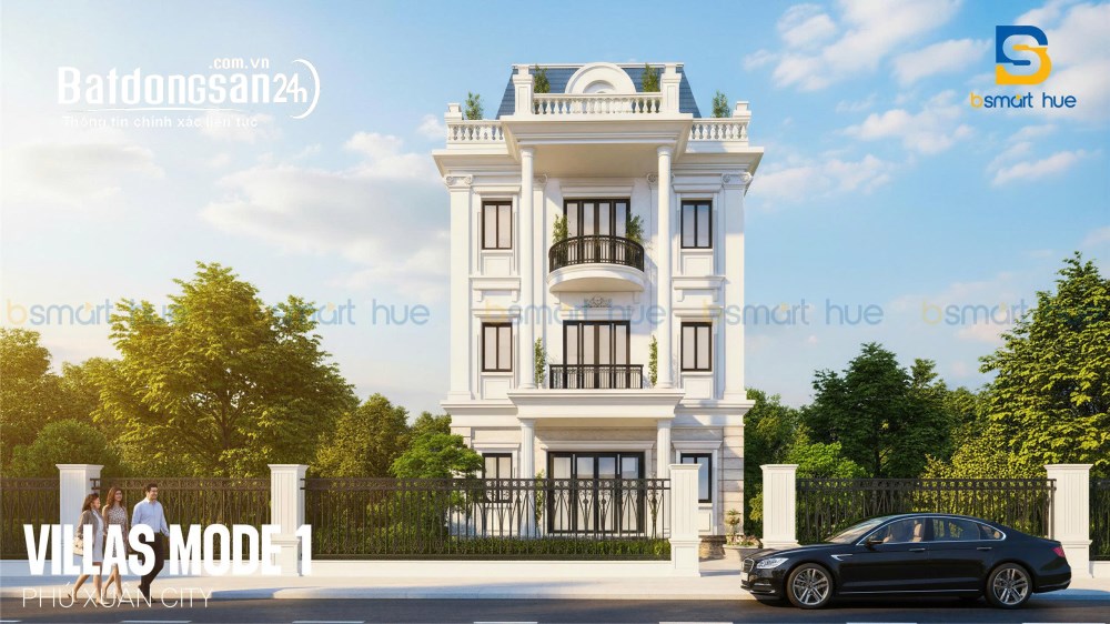 Biệt thự Phú Xuân City – Tuyệt phẩm 4 tầng có thang máy, khẳng định đẳng cấp sống thượng lưu.
