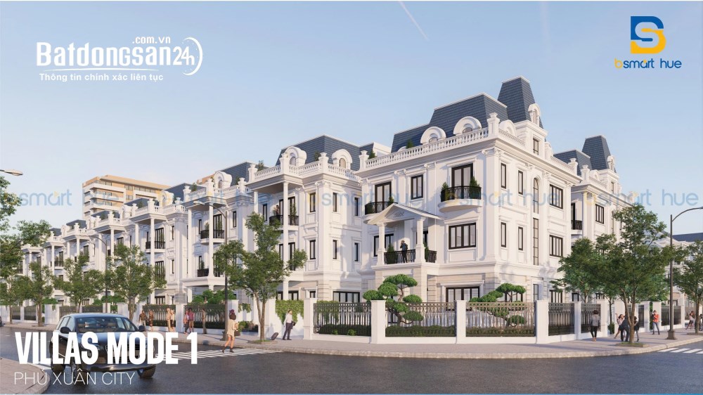 Biệt thự Phú Xuân City – Tuyệt phẩm 4 tầng có thang máy, khẳng định đẳng cấp sống thượng lưu.