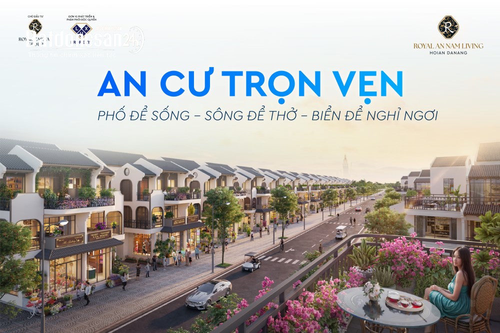 Siêu phẩm ngoại giao Royal An Nam Living Hội An – Lô góc tiềm năng, giá trị đầu tư vượt trội.