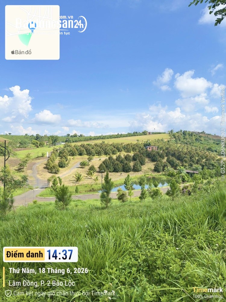 Đất nền full thổ cư Suối Thông Garden Bảo Lộc – Hạ tầng chuẩn resort, sổ đỏ sang tên ngay.