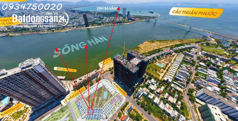  Bán căn hộ 1PN+ đẳng cấp tại tòa Symphony 5 – View sông Hàn & vịnh Đà Nẵng – chỉ từ 3,3 tỷ.