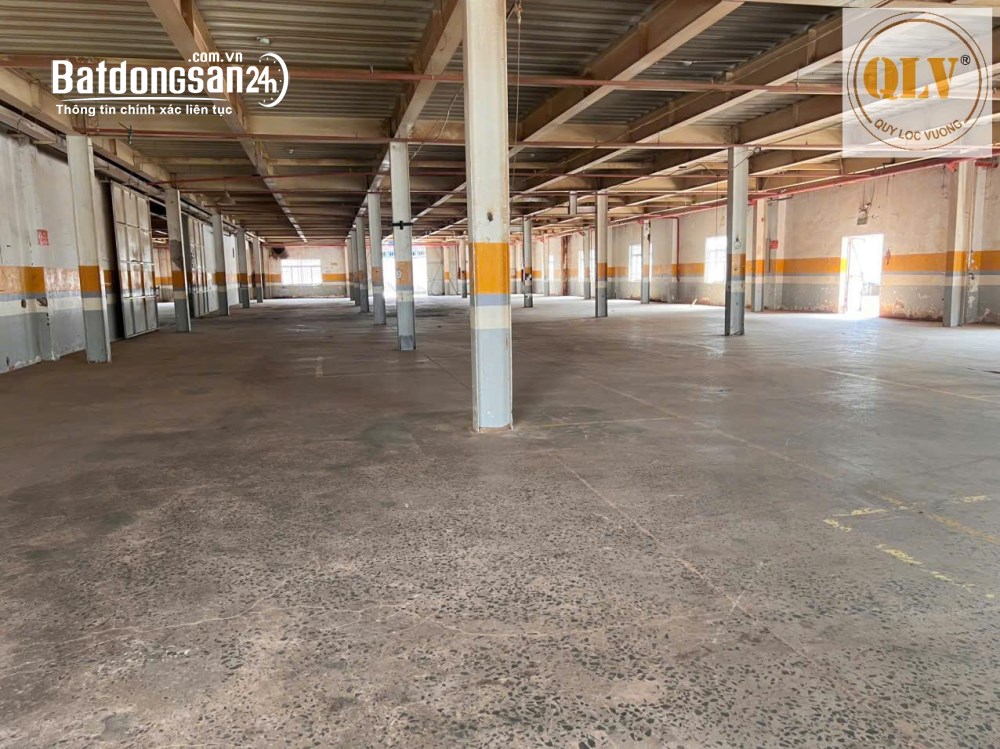 Cho thuê nhà xưởng 5.100m² tại KCN Đồng An 1, Bình Dương, trạm điện 1.000 KVA.