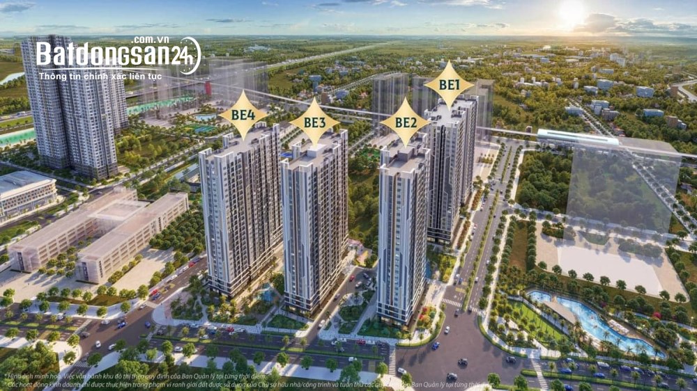 Bán căn hộ 1PN 43m² tại The Beverly, Vinhomes Ocean Park – Giá rẻ nhất thị trường 2.9 tỷ.