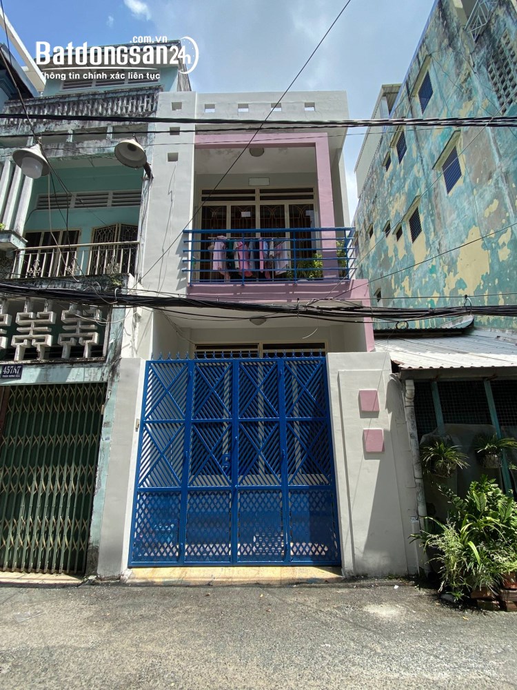Bán nhà hẻm 457Trần Hưng Đạo, Phường Cầu Kho, Quận 1 – 51m², Trệt + 1 Lầu, giá 13.8 tỷ.