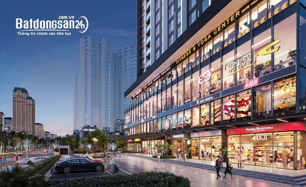 Bán Shophouse chân đế khối đế dự án The Matrix One Premium, vị trí "kim cương" tại Mỹ Đình.