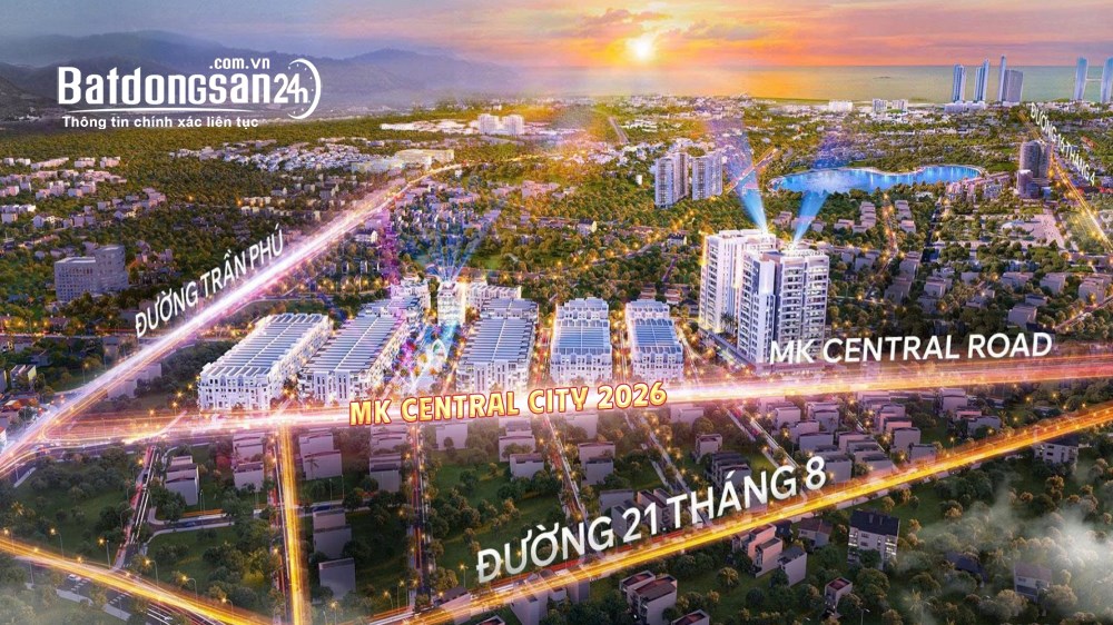 Bán shophouse KĐT Phủ Hà, Phan Rang, Khánh Hòa – 1 trệt 4 lầu – sở hữu lâu dài – chỉ từ 3,3 tỷ.