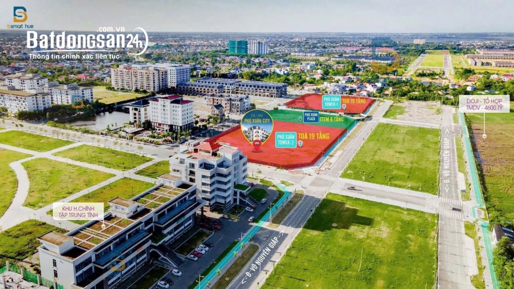 Căn hộ Phú Xuân City – View biển – Vị trí đẹp trên Đại lộ Võ Nguyên Giáp.