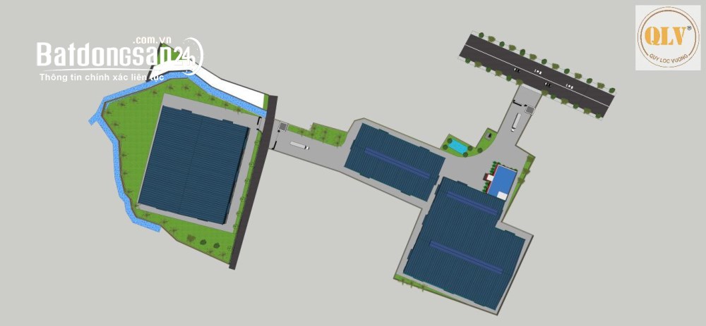 Bán đất công nghiệp Đồng Phú, Bình Phước – 16.954m² – Đã có giấy phép xây dựng.